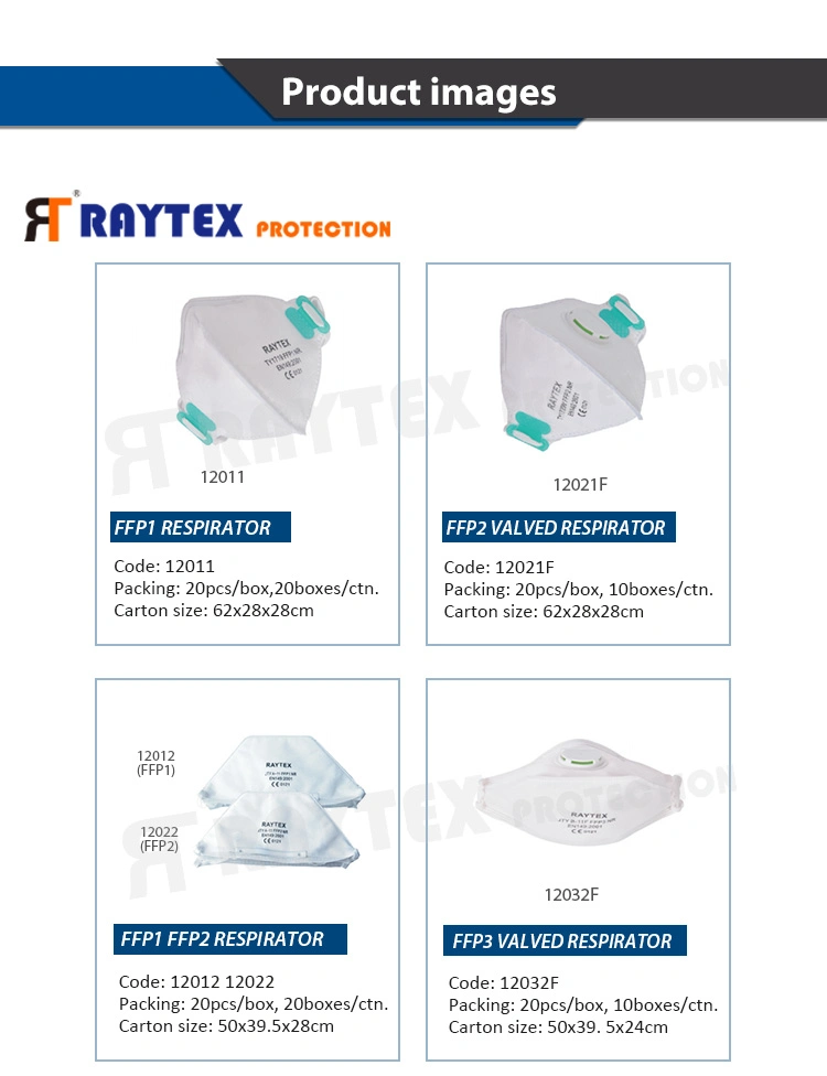 Professional Supplier FFP1 FFP2 Respirator Dust Masks